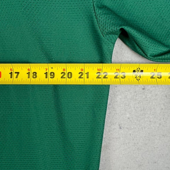 Masters Golf Tournament Baseball Shirt Jersey Green Mesh Button Up Mens L - Picture 6 of 7